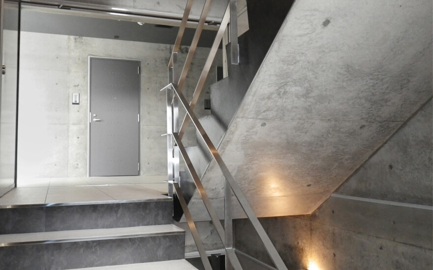 上嶋組の建設の型枠鉄骨イメージ